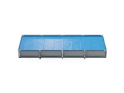 Pool Abdeckung|OK-Living Solarfolie Blau 800 cm Robuste 400 My Solarplane