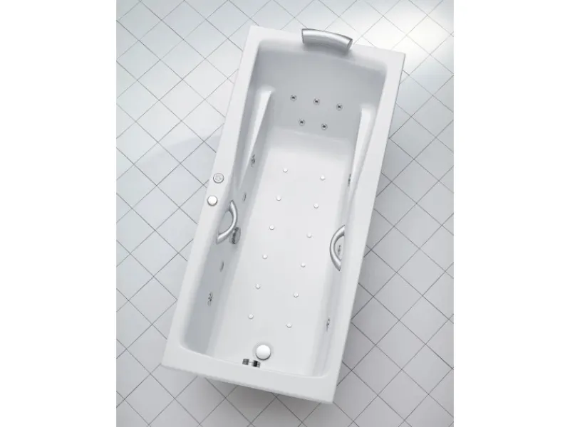 Ottofond Outdoor Whirlpools|Whirlpool-Komplettset Atlanta 190 cm x 90 cm Weiß