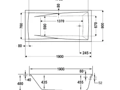 Ottofond Outdoor Whirlpools|Whirlpool-Komplettset Atlanta 190 cm x 90 cm Weiß