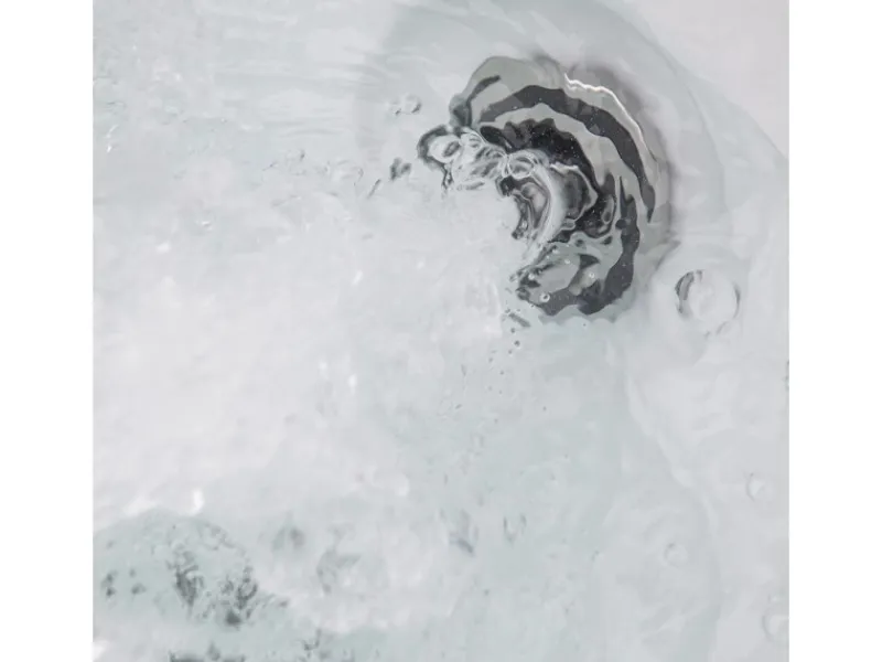 Home Deluxe Outdoor Whirlpools|Outdoor Whirlpool White Marble Pure ohne Treppe und Thermoabdeckung