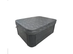 Home Deluxe Outdoor Whirlpools|Outdoor Whirlpool White Marble Pure ohne Treppe und Thermoabdeckung