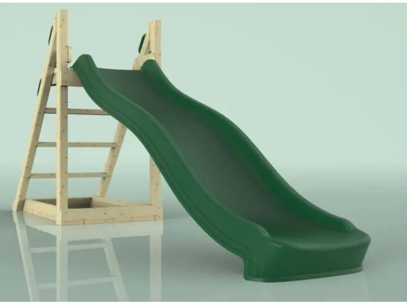 OutdoorToys Gartenspielgeräte|Outdoor-Spielzeug|Rutsche Kolibri 220cm Dunkelgrün