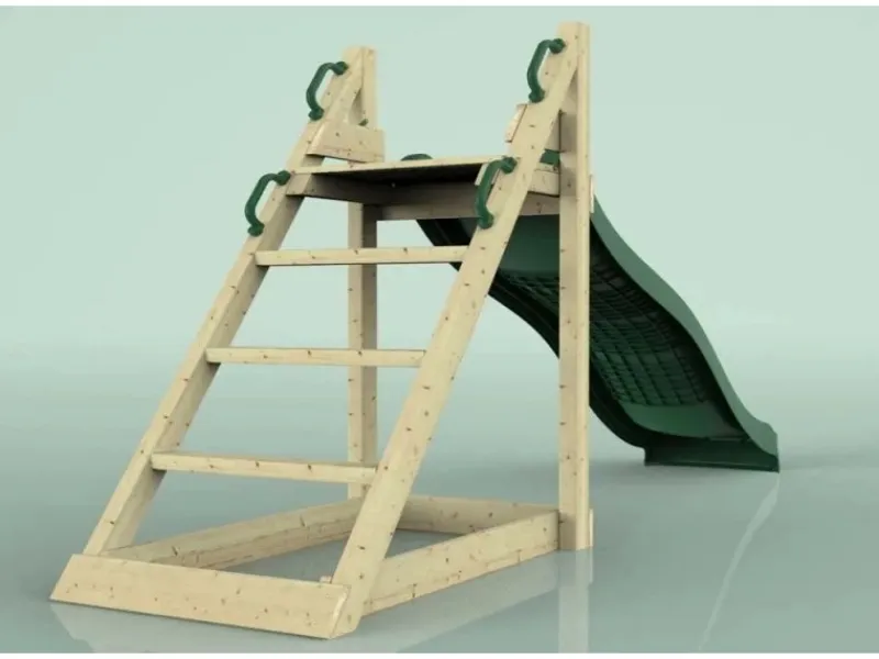 OutdoorToys Gartenspielgeräte|Outdoor-Spielzeug|Rutsche Kolibri 220cm Dunkelgrün