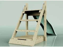 OutdoorToys Outdoor-Spielzeug|Rutsche Leopard 175cm Mintgrün