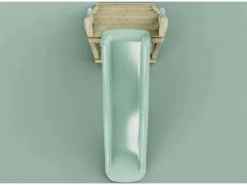 OutdoorToys Outdoor-Spielzeug|Rutsche Leopard 175cm Mintgrün