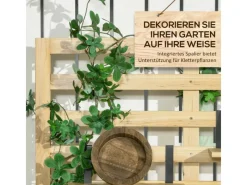 Aufbewahrungsbox mit Rankhilfe 80 x 45 x 160cm*Outsunny Hot