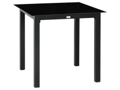 Gartentisch Wasserfest Verstellbare Füße Rustikale Optik*Outsunny Hot