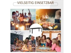 Gartentisch Wetterbeständigund Plegeleicht zu Reinigen*Outsunny Hot