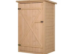 Outsunny Gartenschränke|Geräteschuppen mit Regalböden für Garten 75 x 56 x115 cm