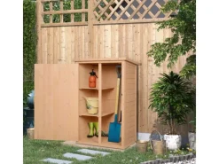 Outsunny Gartenschränke|Geräteschuppen mit Regalböden für Garten 75 x 56 x115 cm