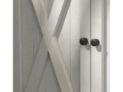 Geräteschuppen Tannenholz Hellgrau 110L x 55B x117H cm*Outsunny Sale