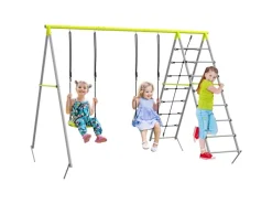 Outsunny Gartenspielgeräte|Kinderschaukel-Set mit Doppelschaukel