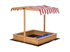 Sandkasten mit Abdeckung*Outsunny Clearance