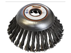 Motorsensen|Freischneider|Ozaki Unkrautbürste Ø 150 mm im 45° Winkel