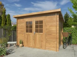 Kinder Palmako Kinder-Gartengeräte|Gartenhaus Alice Braun Kesseldruckimprägniert 276 cm x 180 cm FSC®