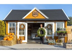 Kinder Palmako Kinder-Gartengeräte|Gartenhaus Claudia 530 x 380 cm Lackiert FSC®