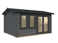 Kinder Palmako Kinder-Gartengeräte|Gartenhaus Iris 390 x 300 cm Lackiert FSC®