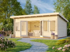 Gartenhaus Lisa 530 x 380 cm Lackiert FSC®*Palmako Outlet