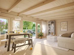 Gartenhaus Lisa 530 x 380 cm Lackiert FSC®*Palmako Outlet