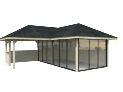 Palmako Gartenlauben|Pavillon Bianca Set223 Slide 588 cm x 588 cm FSC®