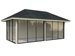 Palmako Gartenlauben|Pavillon Bianca Set202 Slide belassen 588 cm x 300 cm FSC®