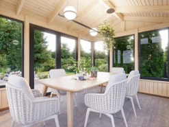 Pavillon Isabella 401 x 303 cm FSC®*Palmako Hot