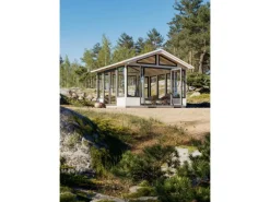 Palmako Gartenlauben|Pavillon Isabella 401 x 401 cm Tauchgrundiert FSC®