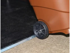 Palram - Canopia Kaminholzregale|Kunststoff-Gerätehaus Skylight 1.9 x 3.8 Beige-Braun 6,3 m²