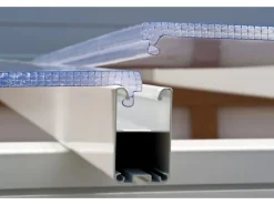 Palram - Canopia Outdoor Whirlpools|Terrassenüberdachung Feria Weiß 3x8.51