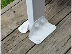 Palram - Canopia Outdoor Whirlpools|Terrassenüberdachung Feria Weiß 3x8.51