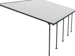 Terrassenüberdachung Feria Anthrazit 4x7.87*Palram - Canopia Clearance