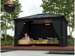 Palram - Canopia Pavillons|Palram Infrarot Heizstahler für Terrasse 1.800 W