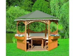 Promadino Pavillons|PE-Dachfolie für Pavillon Palma Grün