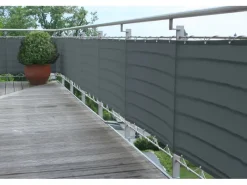 Balkonverkleidung mit Kabelbinder 75 cm x 500 cm*Peddy Shield Online