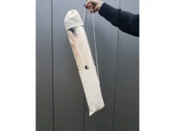 Peddy Shield Sonnensegel|Wohnwagensonnensegel Silbergrau 250 cm x 240 cm mit Regenschutz