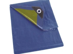 Abdeckplane Blau/Khaki stark 6 x 10 m*Perel Clearance