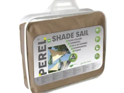 Perel Sonnensegel|Dreieck-Sonnensegel 500 cm x 500 cm