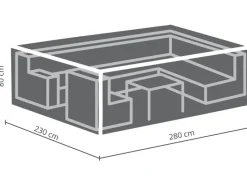 Garten-Schutzhülle XL für Lounge-Gruppen 80 cm x 230 cm x 280 cm*Perel Outlet