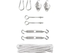 Perel Zubehör Für Sonnenschutz|Montagekit für Sonnensegel