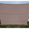 Sonnensegel rechteckig 2 x 3 m Taupe*Perel Hot
