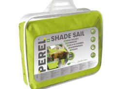 Viereck-Sonnensegel 360 cm x 360 cm Limegrün*Perel Discount