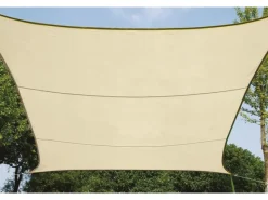 Perel Sonnensegel|Viereck-Sonnensegel wasserdurchlässig 500 cm x 500 cm
