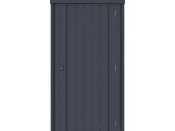 Pergart Gartenschränke|Gerätehaus Marburg 98 cm x 81 cm x 180 cm Anthrazit-Matt