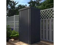 Pergart Gartenschränke|Gerätehaus Marburg 98 cm x 81 cm x 180 cm Anthrazit-Matt