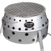 Petromax Holzkohlegrills|Atago rostfreier Stahl Silber Höhe 28 cm