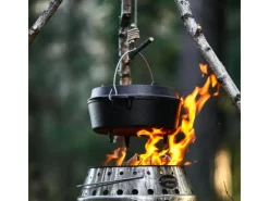 Petromax Campingzubehör|Grillzubehör|Dutch Oven FT6 Schwarz mit Standfüßen 5,5 l