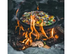 Petromax Campingzubehör|Grillzubehör|Dutch Oven FT6 Schwarz mit Standfüßen 5,5 l