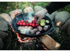 Feuerpfanne FP40H-T Schwarz mit 2 Henkeln Gusseisen Ø 40 cm*Petromax Sale