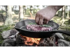 Grillpfanne Gusseisen mit Stiel 35cm*Petromax Outlet