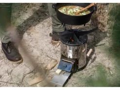 Grillplatte mit Kochkreuz für Raketenofen*Petromax Outlet